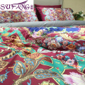 egyption cotton fabric digital printed bedding set